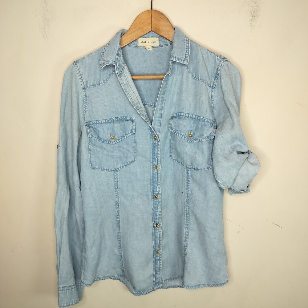 Chambray Denim Shirt Sold